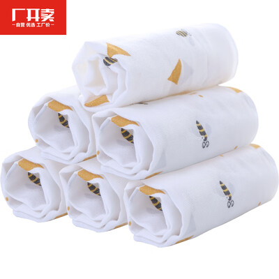 

CHIDIWE 3 loaded baby saliva towel gauze small handkerchief wash towel feeding small square towel