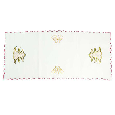 

Tailored 1PC Bowl Fork Placemat Mat Decoration Home Party Christmas Dining Table A