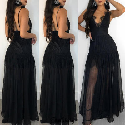 

Women Summer Boho Short Maxi Dress Evening Cocktail Party Beach Dresses Sundress