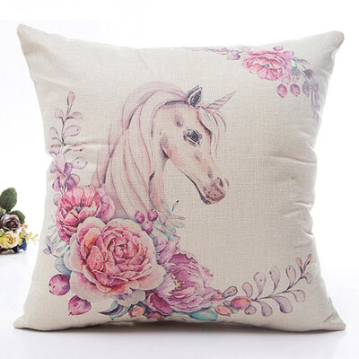

Pillow Case Cover Square Cushion Covers for Sofa Car Home Bed Decor 45 x 45cm