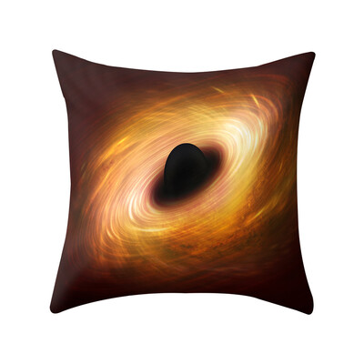 

Toponeto Home Decoration Cushion Cover Black Hole Pillowcase Throw Pillowcase 45 X 45 CM