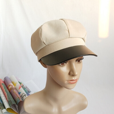 

Maowei cap beret female spring&autumn British retro painter hat male&female hat octagonal hat newspaper boy hat