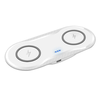 

1pc B016 Mobile Phone Fast Charging Dual Cargador Wireless Charger Base