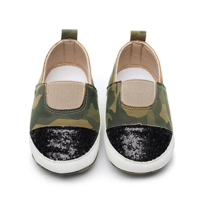 

Baby boy Girl Shoes PU Leather color matching elastic toddler Shoes First Walkers Infant For 0-24M