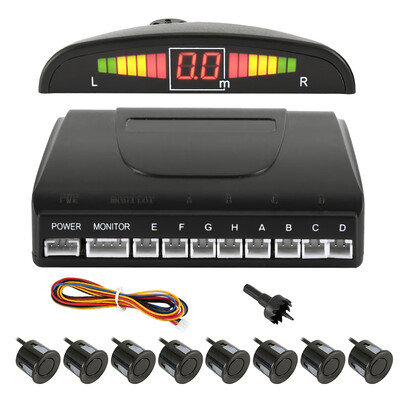 

New Car Auto Parktronic LED Parking Sensor with 48 Sensors Reverse Backup Car Parking Radar Monitor Detector System Display