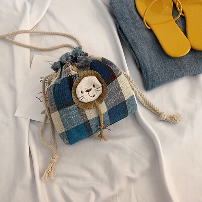 

Foreign gas small bag female 2019 new wild ins fairy fairy French net red crossbody bag mini bucket bag