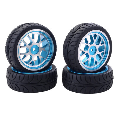

Tailored 4PCS 110 Aluminium Alloy Wheels with Tires for HPI Redcat On Road Racing Car