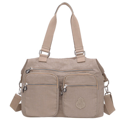 

Tailored Women Nylon Shoulder Bag Waterproof Elegant Daily Shopping Handbag