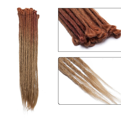 

Dreadlock Extension Ombre For Hip-Hop Synthetic Heat Resistant Crochet Braiding Hair Handmade Extension Twist Braiding For Women