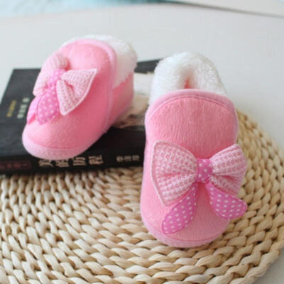 

Cute Infant Baby Boy Girl Snow Warm Boots Kid Baby Winter Warm Crib Shoes Prewalker