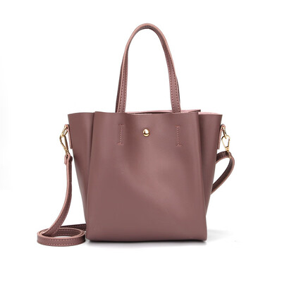 

PU leather handbags women 2019 simple ladies hand bags casual female shoulder bag small travel shopping cross over shoulder pack
