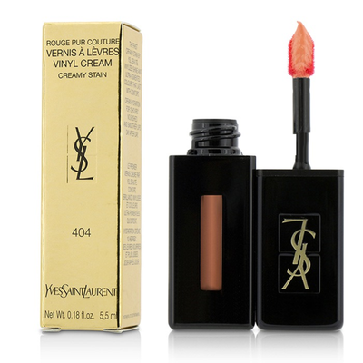 

YVES SAINT LAURENT - Rouge Pur Couture Vernis A Levres Vinyl Cream Creamy Stain - 404 Nude Pulse 55ml018oz