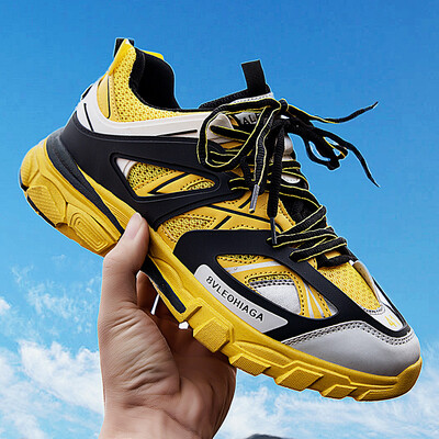 

Fashion mens shoes breathable sneakers mens old shoes personality running casual shoes mens low tide shoes