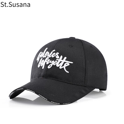 

Santa Susanna hat male baseball cap female autumn&winter students casual wild Korean fashion trend sports hip hop cap SSN2328 black one yard