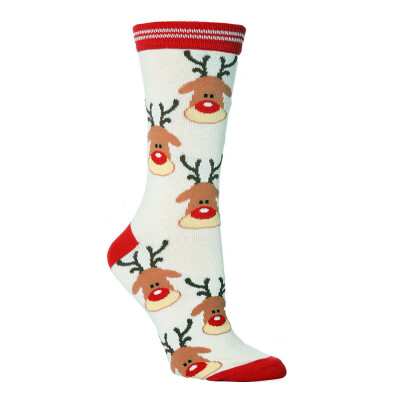 

Gobestart Unisex Casual Christmas Cute Cartoon Thickness Stockings Sleeping Socks