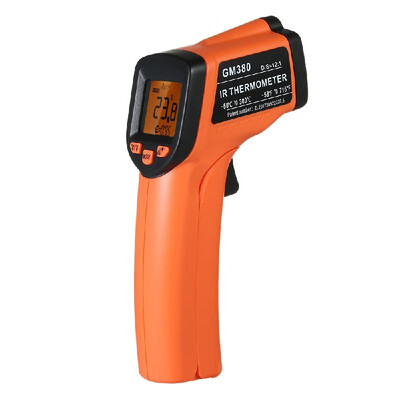 

Handheld Non-contact IR Infrared Thermometer Digital Temperature Tester 121 Pyrometer LCD Display with Backlight Centigrade Fahre