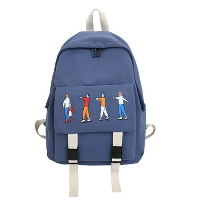 

Ancient book bag girl ins Korean version of high school tide brand college students Mori campus double shoulder bag girl backpack