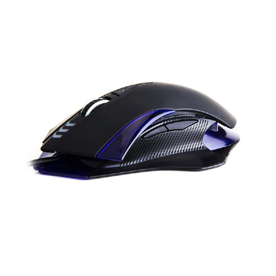 

MAGIC-REFINER MG4 USB Wired Gaming Mouse Game Mice 4000DPI Adjustable LED Backlit for PC LaptopBlack