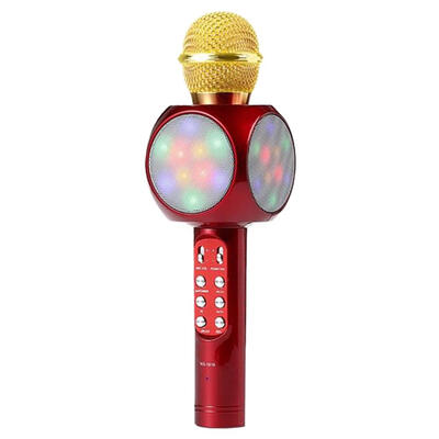 

WS1816 Bluetooth Noise Reduction Capacitive Microphone Mic with Flash Light