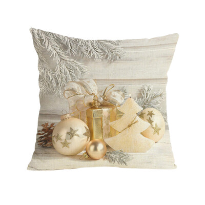 

Tailored Merry Christmas Pillow Cases Soft Sofa Cushion Cover Home Decor Pillow Core