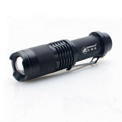 

ZHISHUNJIA SK98 Telescopic Zoom 5-Mode White Light Flashlight