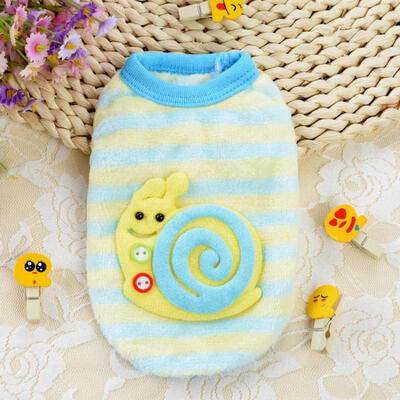 

AutumnWinter Cartoon Pet Puppy Cat Coats Jacket Warm Soft Fleece Dog Clothes for Small Dog Chihuahua Clothing Coat Apparel
