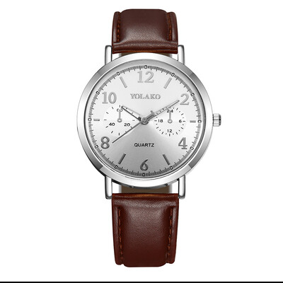 

Business Women Watches Roman Numerals Dial Ladies Casual Quartz Wristwatch Featured Leather Strap Clock Dress Zegarki Damskie50