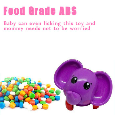 

YIWULAClockwork Funny Toy Cartoon Jumping Elephant Clockwork Car Educational Toys Gift
