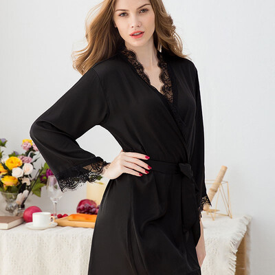 

MAI HAN Ladies Robe Sexy Nightgown 12789