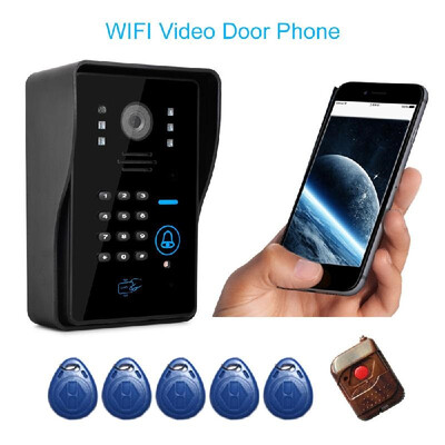 

WiFi Video Door Phone IR Night Vision Video Record Home Security Rainproof