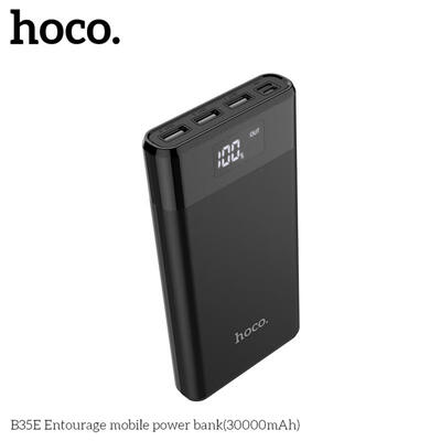 

B35E Entourage 30000mAh Power Bank With LED Digital Display Micro-USB Input 3 USB 2A Output Multiple Circuit Protection