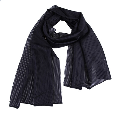 

Camo Mesh Scarf Outdoor Jungle Muffler Breathable Headband Tactical