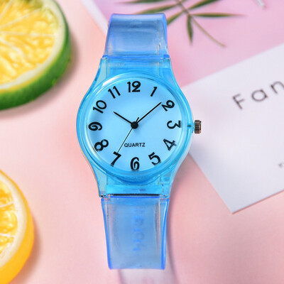 

Fruit color childrens gift watch fashion silicone strap