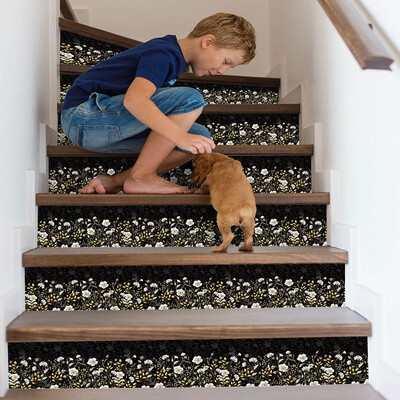 

Toponeto 3D Simulation Stair Stickers Waterproof Wall Stickers DIY Home Decor