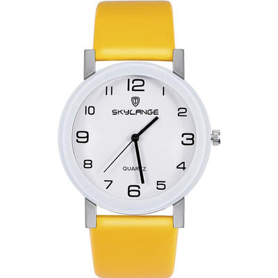 

Hot Design Leather Strap Watch Elegant Quartz Wristwatch Men Women Clock Black & White Brief Unisex Watches Analog Male Relojes