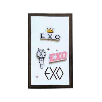 

redCherry Blackpink TWICE EXO Got7 Seventeen Brooches Button Badges Pins Set for Clothes Backpack Pencil Case