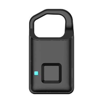 

LED Light Intelligent Fingerprint Padlock Safe USB Charging Rechargeable Door Lock