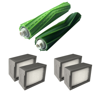 

〖Follure〗Bristle Brushes Kits for iRobot Roomba i7 i7i7 Plus E5 E6 E7 Vacuum Cleaner
