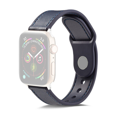 

〖Follure〗Leather Replacement Watch Wrist Strap Band For Apple iwatch Smart Watch 40mm