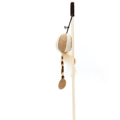 

Cat Toys With Bells Elastic Rod With Mouse Pumpkin Fish Chicken Polatouche