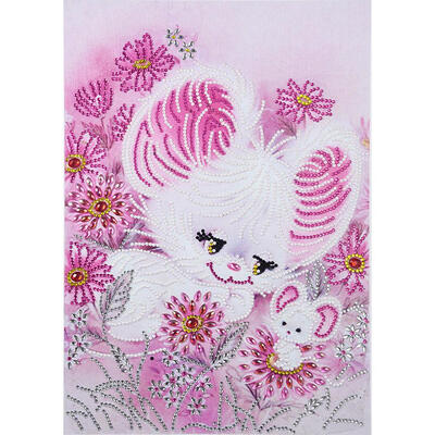 

5D DIY Special Shaped Diamond Painting Cute Rabbit Cross Stitch Embroidery