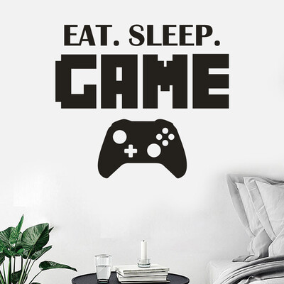 

Siaonvr Sleep Game PVC Stickers Wall Stickers Living Room Decoration