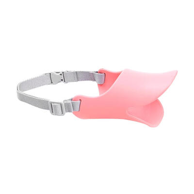 Plastic Cute Duck Mouth Dog Mask Muzzle Anti Bark Bite for Pet Training