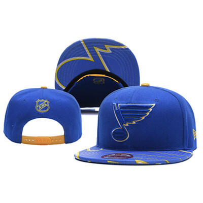 

NHL Hockey League Blues St Louis Blues New Era 9Fifty Adjustable Embroidered Baseball Cap