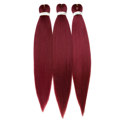 

26 Inches Pre-stretched Braiding Hair Professional Itch Free Synthetic Fiber Corchet Braids Yaki Texture Hair Extensions EZ Braid