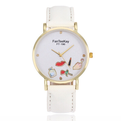 

Imitation denim belt impressionist female watch fashion student
