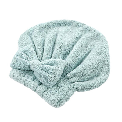 

〖Follure〗Useful Quick Dry Microfibre Hair Drying Bath Towel Head Wrap Hat Swimming