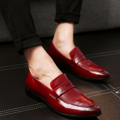 

Leather shoes casual fashion trendy shoes mens shoes