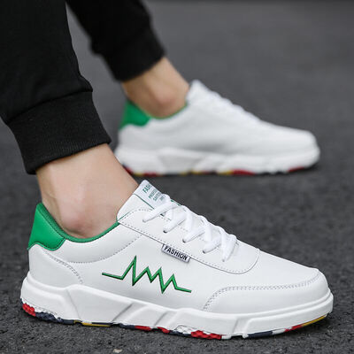 

Mens shoes summer 2019 new Korean fashion Joker shoes casual canvas shoes flat autumn sports shoes