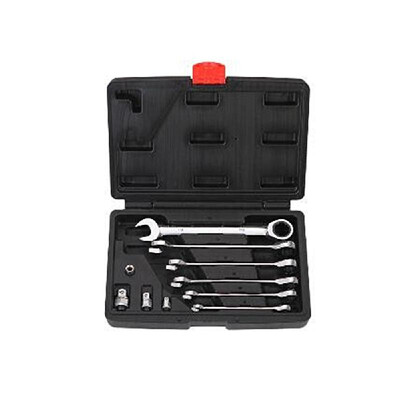 

10Pcs Multi-Function Wrench Tool Set Dual-Use Ratchet Wrench Set Mechanical Fast Repair Spanners